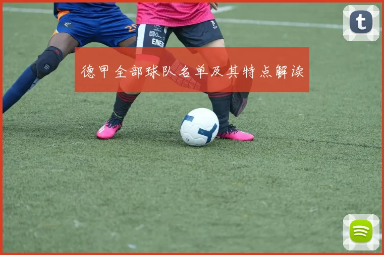 德甲全部球队名单及其特点解读