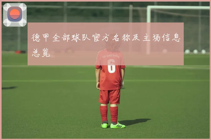 德甲全部球队官方名称及主场信息总览
